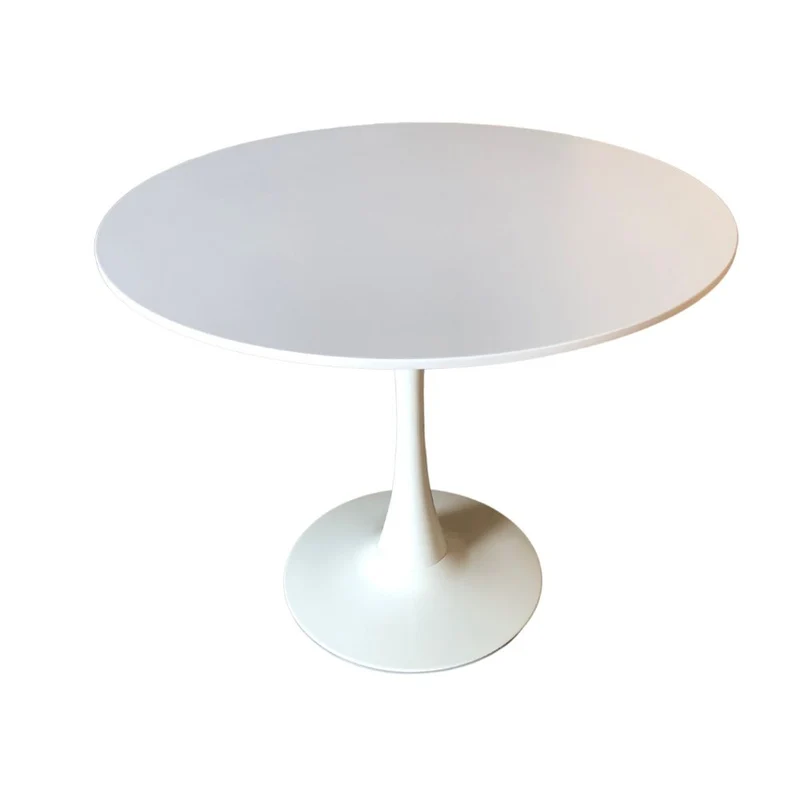 Tavolo rotondo colore bianco 90x73H cm - Derek