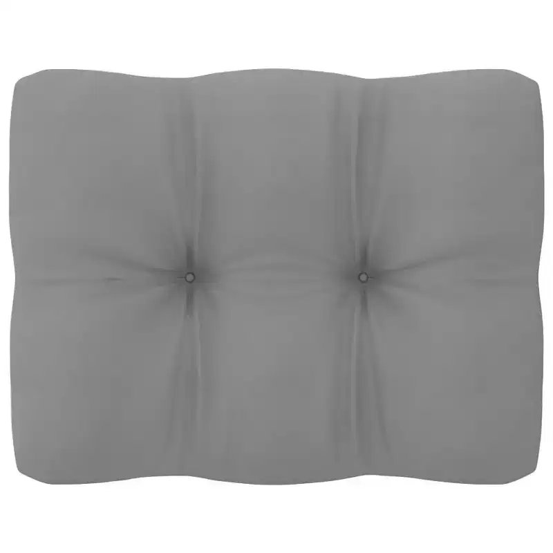 vidaXL Salon de jardin en bois naturel et gris