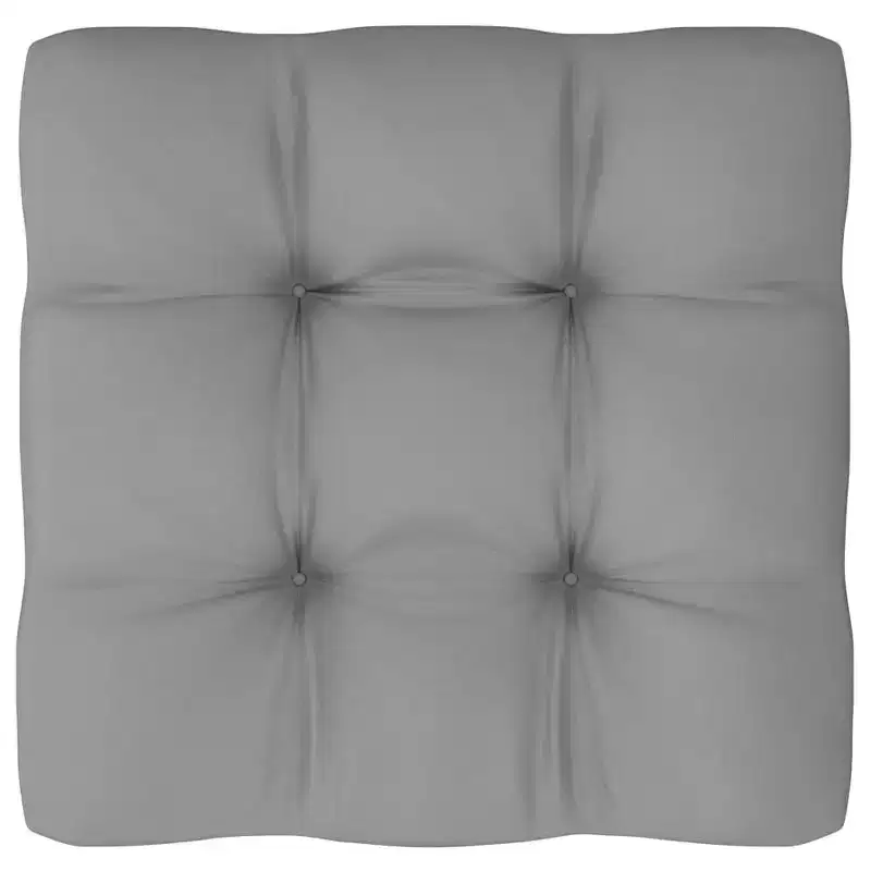 vidaXL Salon de jardin en bois naturel et gris