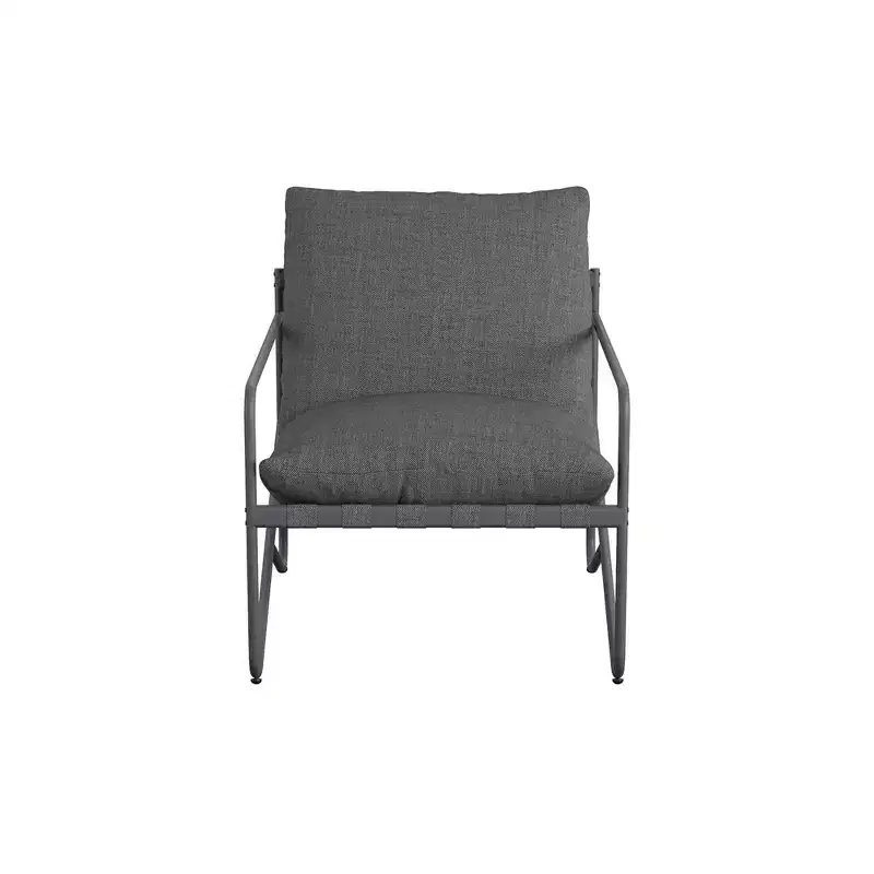 Ensemble Novogratz Wrenn 3 pièces avec siège en toile et coussin
