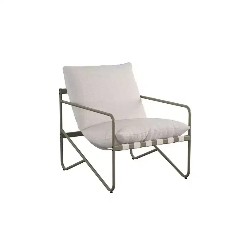 Ensemble Novogratz Wrenn 3 pièces avec siège en toile et coussin