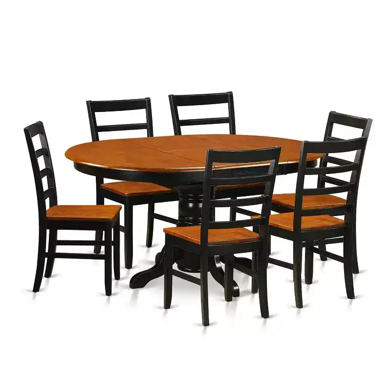Ensemble de salle à manger bohème – Table de cuisine avec chaises – Style ferme moderne