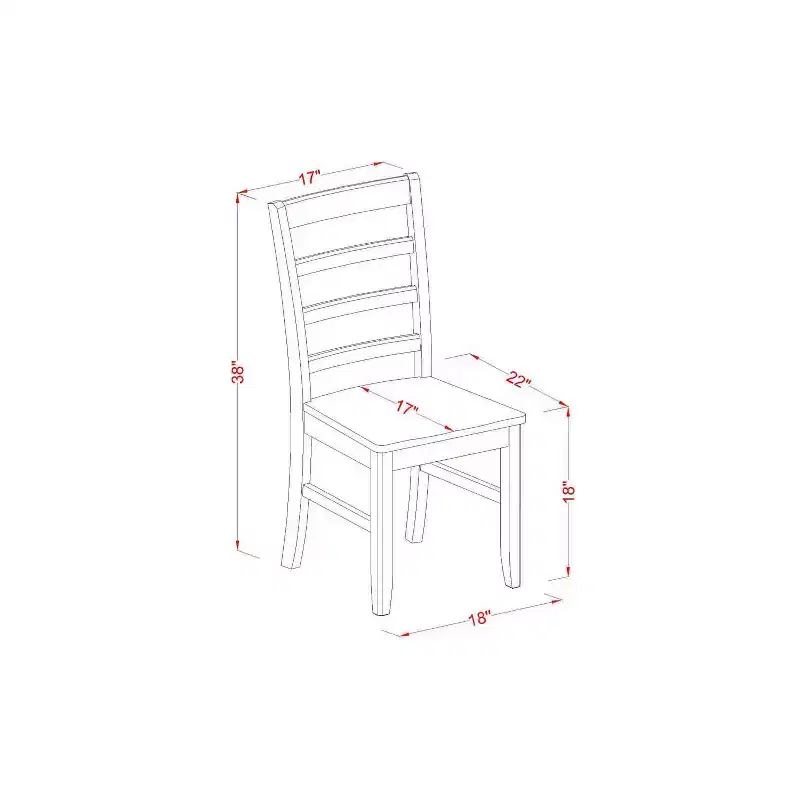 Ensemble de salle à manger bohème – Table de cuisine avec chaises – Style ferme moderne