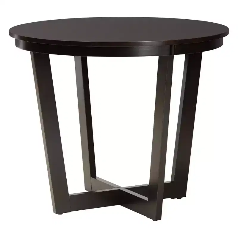 Baxton Studio Aggie, ensemble de 5 meubles de salle à manger modernes en bois