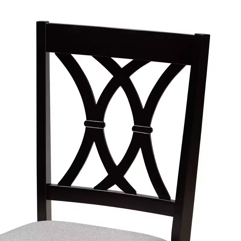 Baxton Studio Aggie, ensemble de 5 meubles de salle à manger modernes en bois