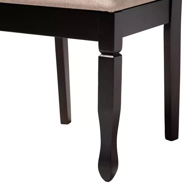 Baxton Studio Aggie, ensemble de 5 meubles de salle à manger modernes en bois