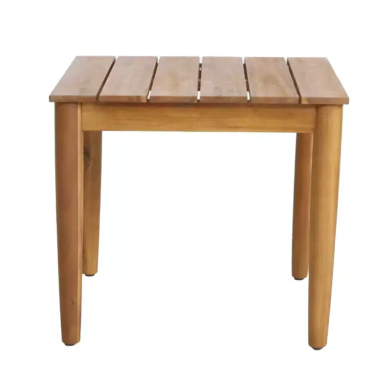 Christopher Knight Home Abhay Ensemble de salle à manger d'extérieur 2 pièces de style Ferme avec table en bois d'acacia et fauteuil à bascule en fer