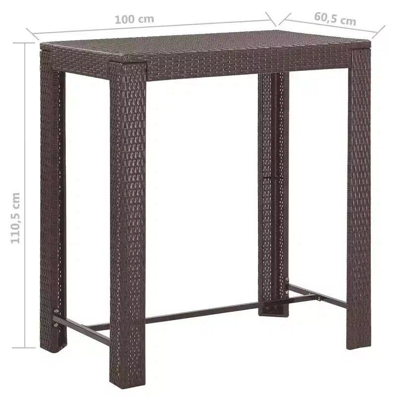 vidaXL Salon de jardin avec coussins en résine tressée Couleurs variées