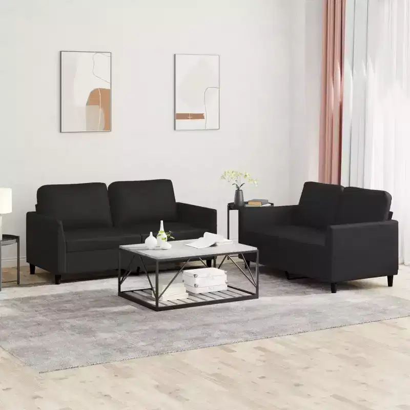 Ensemble de canapés noir