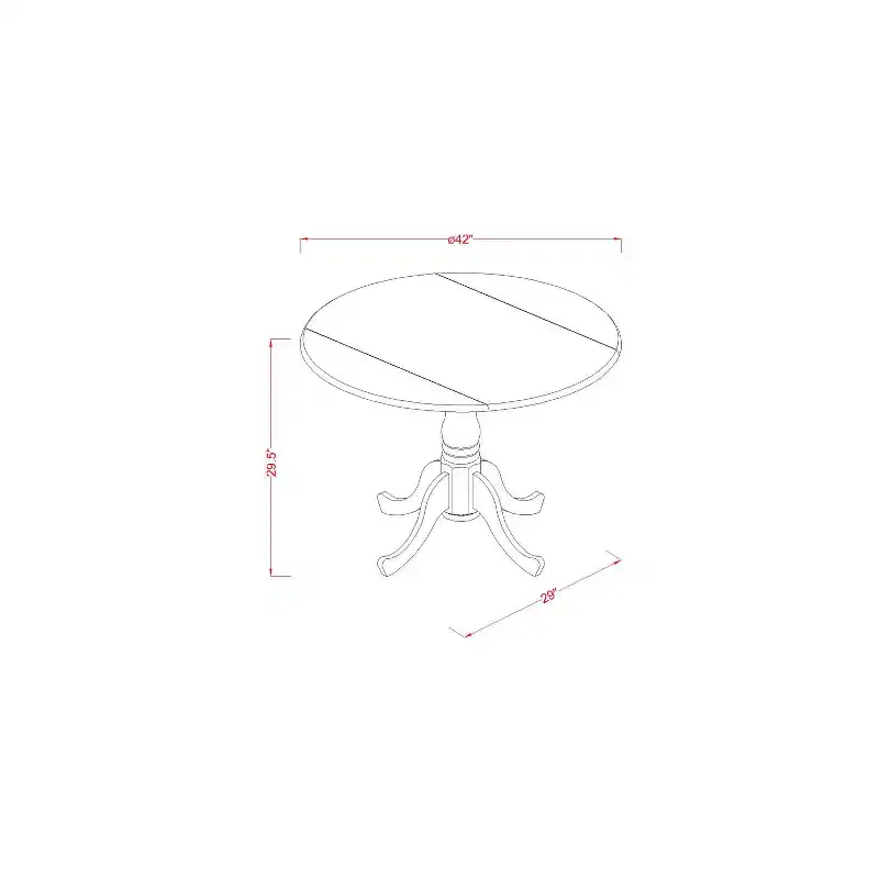 Ensemble Table et Chaises de Salle à Manger Rond pour 2 - Table de Cuisine avec Chaises - Mobilier de Salle à Manger pour Petits Espaces