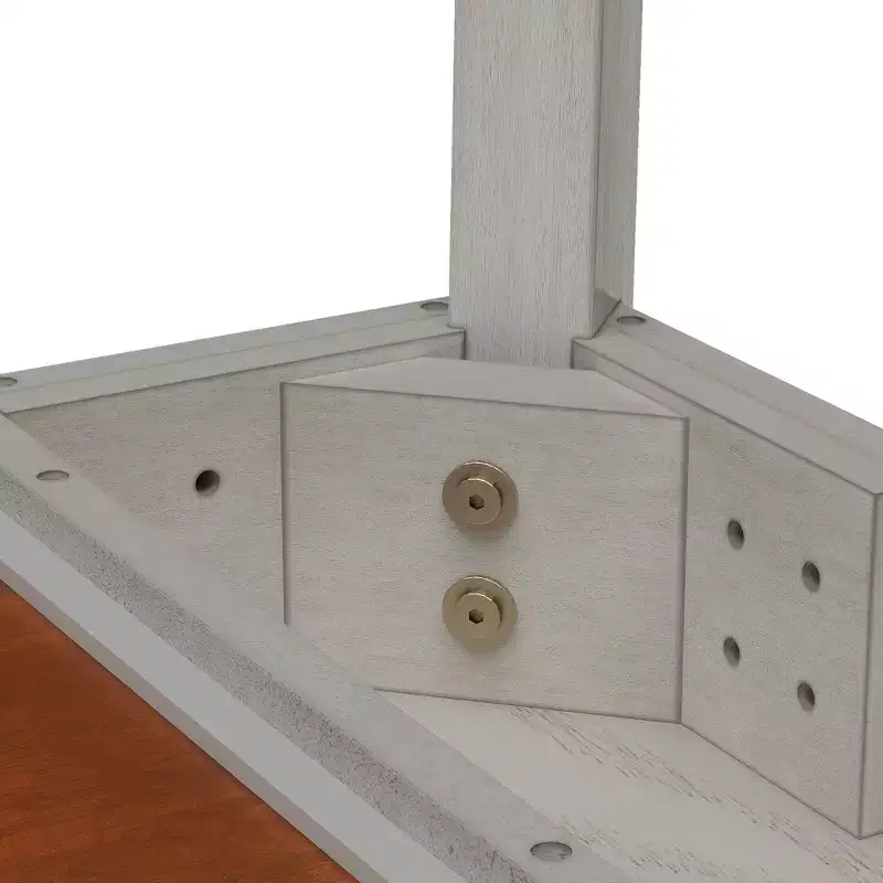 Ensemble de salle à manger 5 pièces VECELO de style ferme pour 4 personnes, table carrée en bois d'hévéa et 4 chaises de salle à manger rembourrées, gris