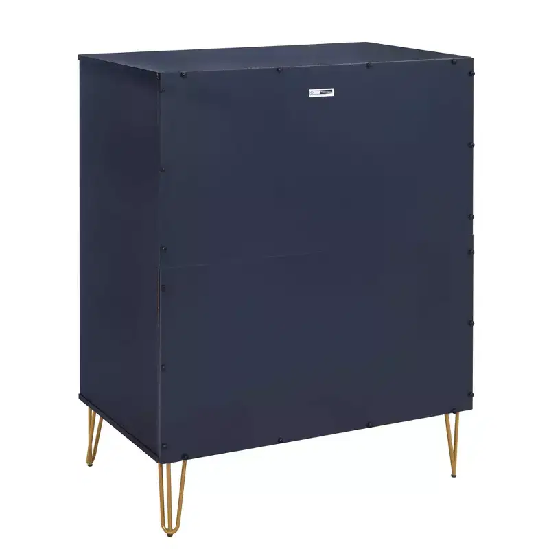 Ensemble commode 5 tiroirs, commode 3 tiroirs et table de chevet Manhattan Comfort Dumbo 3 pièces