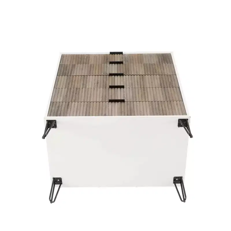 Ensemble commode 5 tiroirs, commode 3 tiroirs et table de chevet Manhattan Comfort Dumbo 3 pièces