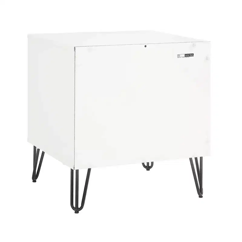 Ensemble commode 5 tiroirs, commode 3 tiroirs et table de chevet Manhattan Comfort Dumbo 3 pièces