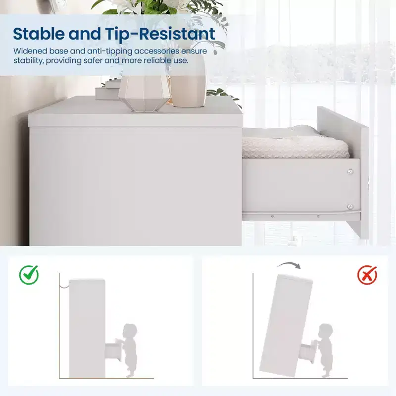Commode 5 tiroirs pour chambre à coucher, Commode 5 tiroirs pour placard, Table de chevet moderne, Meuble de rangement pour salon, couloir