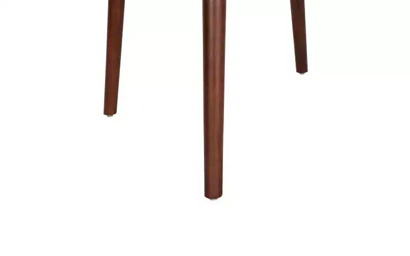 Table de cuisine en bois massif pour 2 à 4 personnes, table à manger carrée de 89 cm avec pieds coniques évasés, table minimaliste pour salon, appartement, petit espace