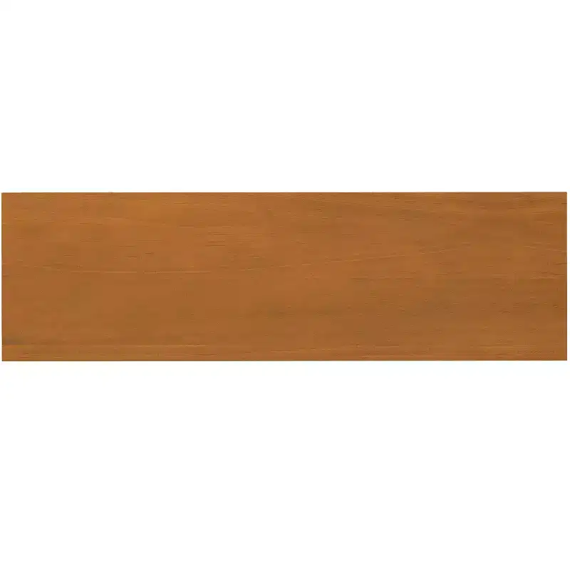 Meuble TV bas Mid-Century Modern en bois massif de 72 po de large, en noyer, pour téléviseurs jusqu'à 80 po