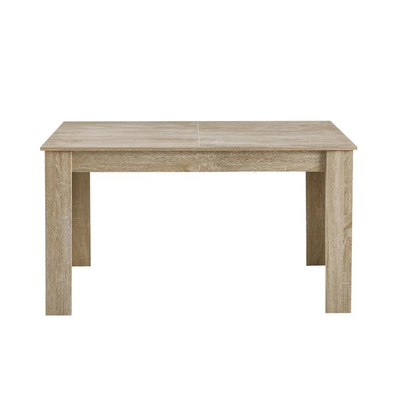 Tavolo rettangolare allungabile colore rovere 140x90 cm - Tony
