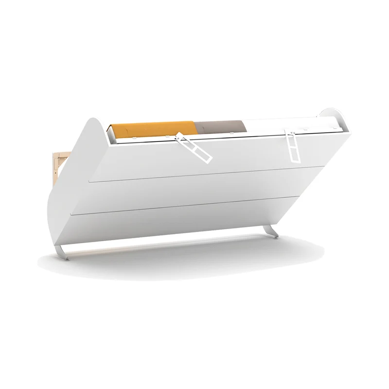 Letto matrimoniale a scomparsa colore bianco 214x148H cm - Simple