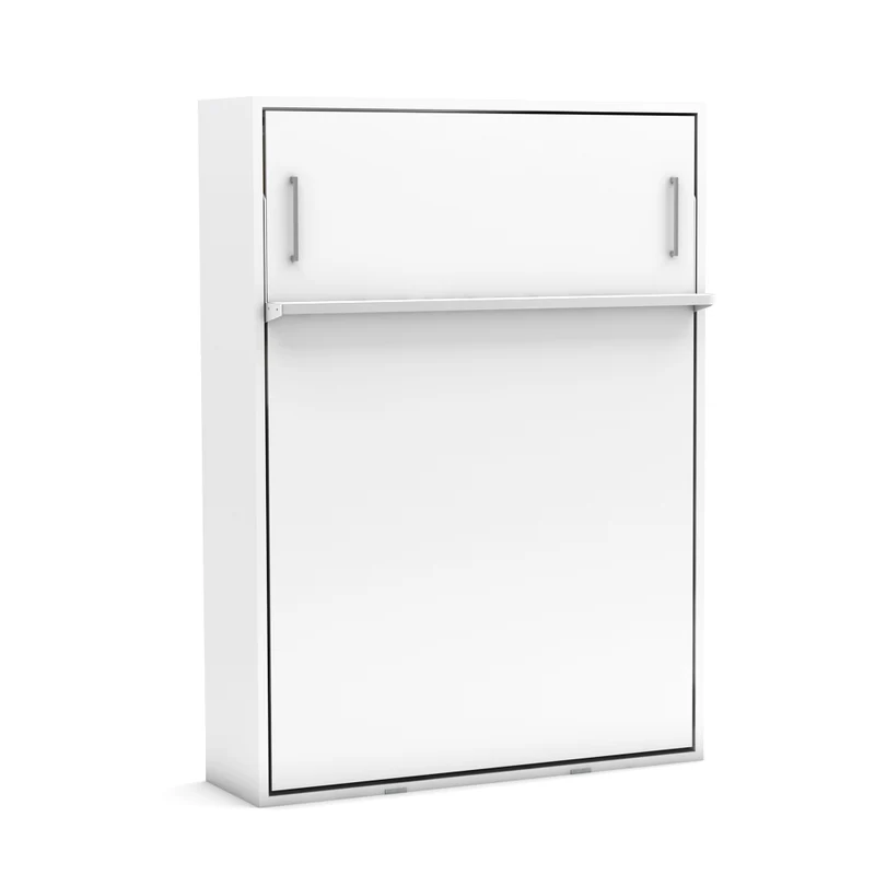 Letto matrimoniale a scomparsa colore bianco 152x208H cm - Loft