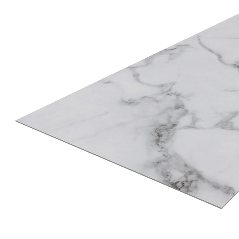 Set de 16 panneaux muraux décoratifs 120 x 60 cm marbre blanc 03_0010569