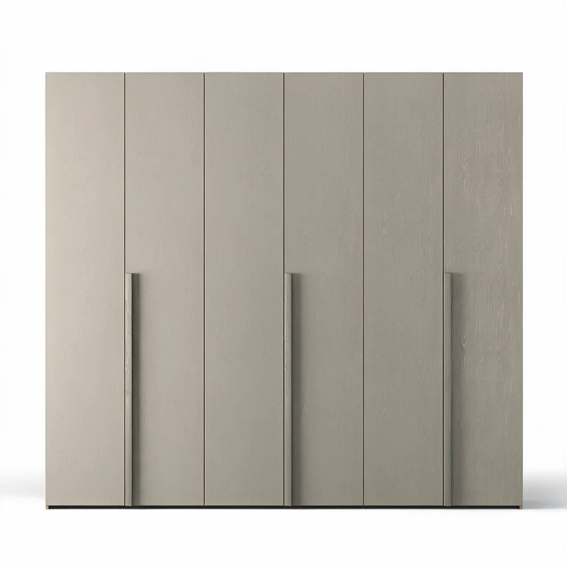 Armadio 6 ante battenti olmo ossido 276x250H cm - Coco