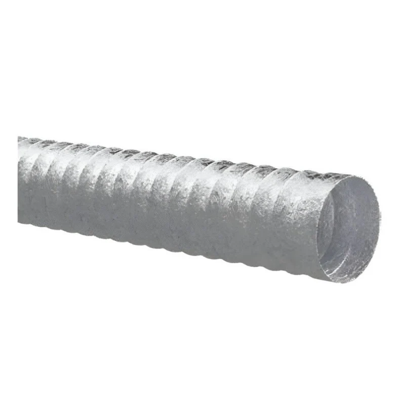 Tubo flessibile in alluminio tondo di aspirazione cappa diametro 152 mm