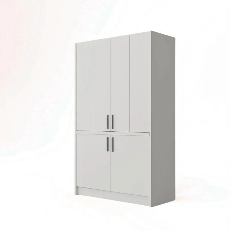 Cucina a scomparsa completa di elettrodomestici bianco 125 cm - Fold