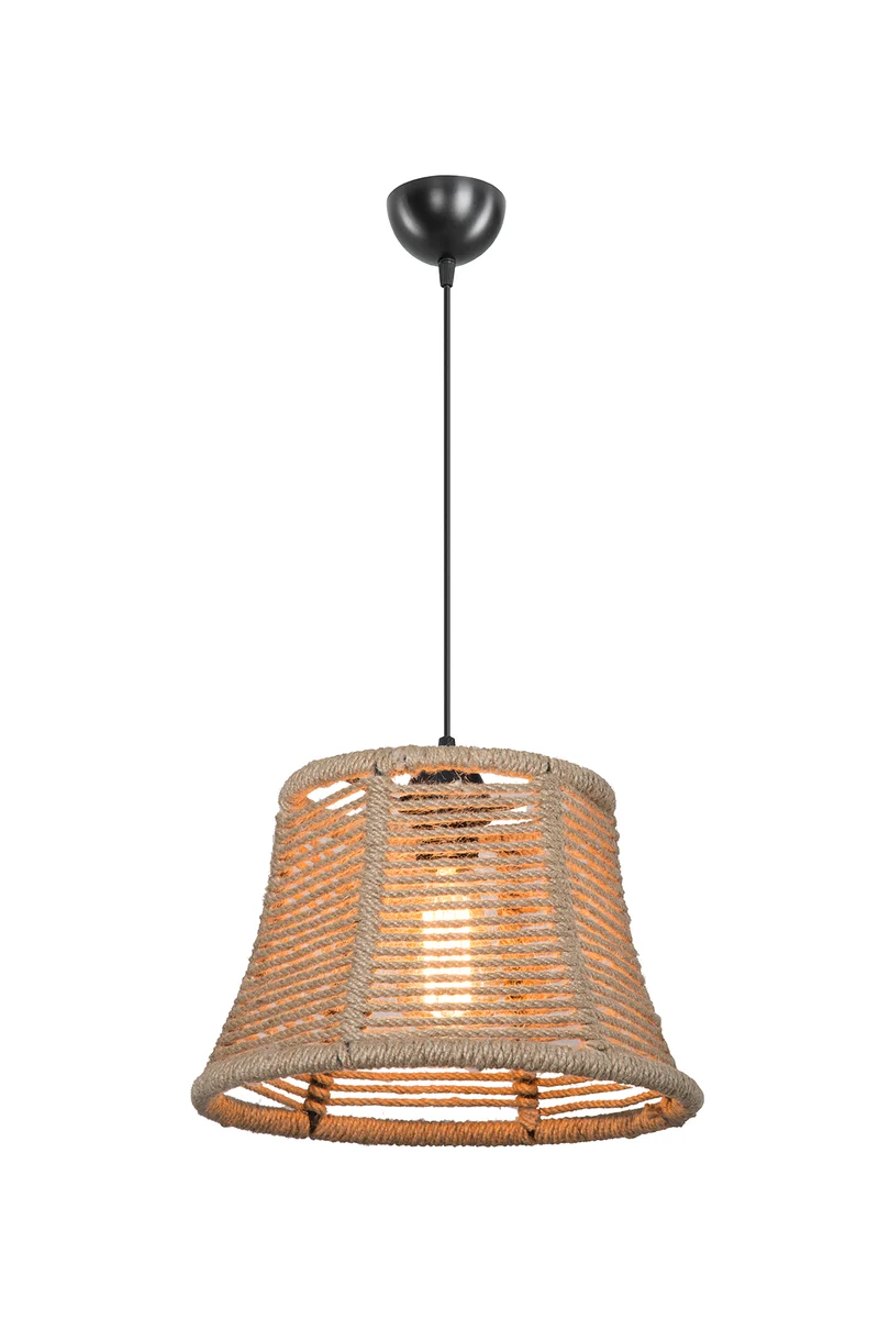 Lampada da soffitto paralume in iuta stile rustico - Besta ASZ1745