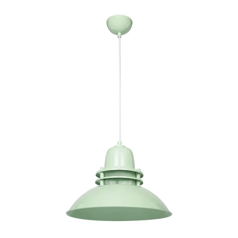 Lampada a sospensione stile industriale color menta - Tibet ASZ0873