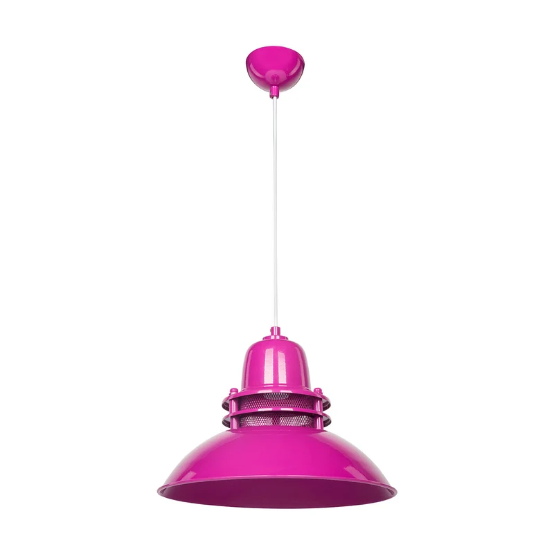 Lampada a sospensione stile industriale color fucsia - Tibet ASZ0872