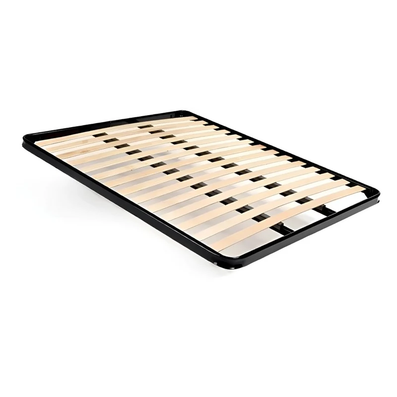 Rete matrimoniale senza piedi con 14 doghe legno 160x200 cm - Flexa