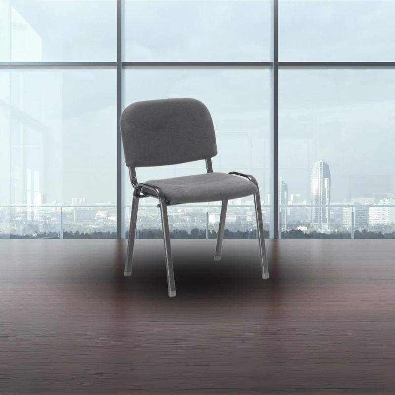 Sedia per ufficio sale d'attesa e conferenza grigio - HI01NEW