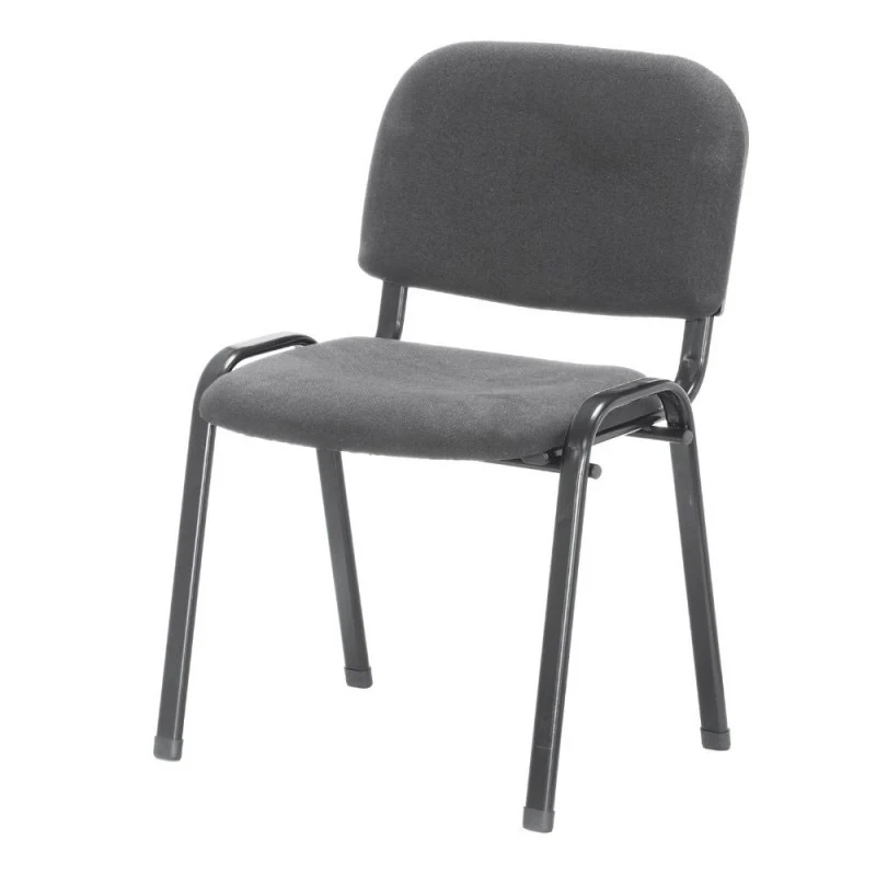 Sedia per ufficio sale d'attesa e conferenza grigio - HI01NEW