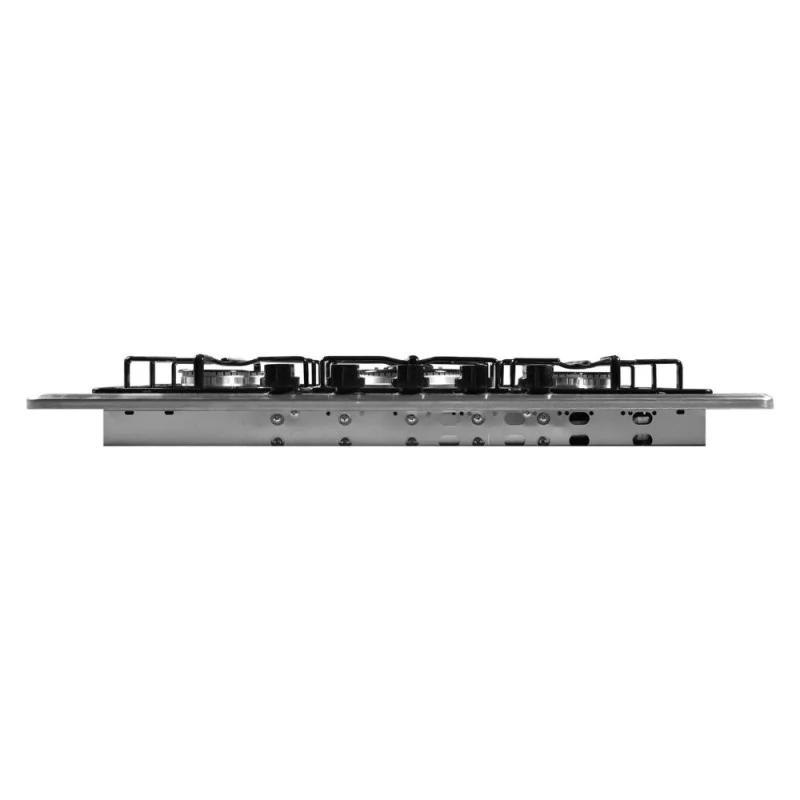 Piano cottura in acciaio inox con 5 fuochi 70 cm - Samet Ercole