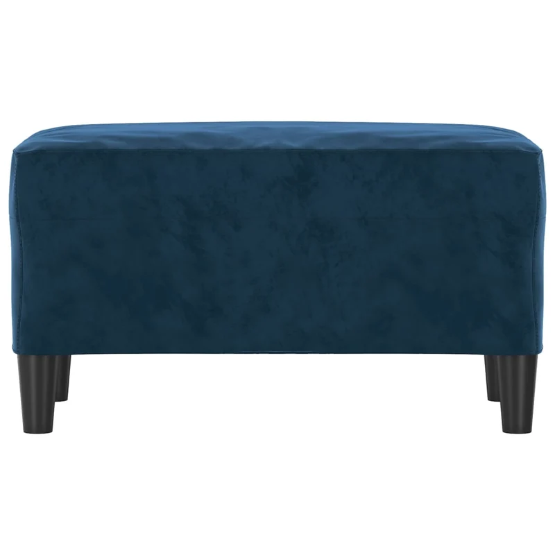Banc banquette bleu 70 x 35 x 41 cm velours 02_0010684