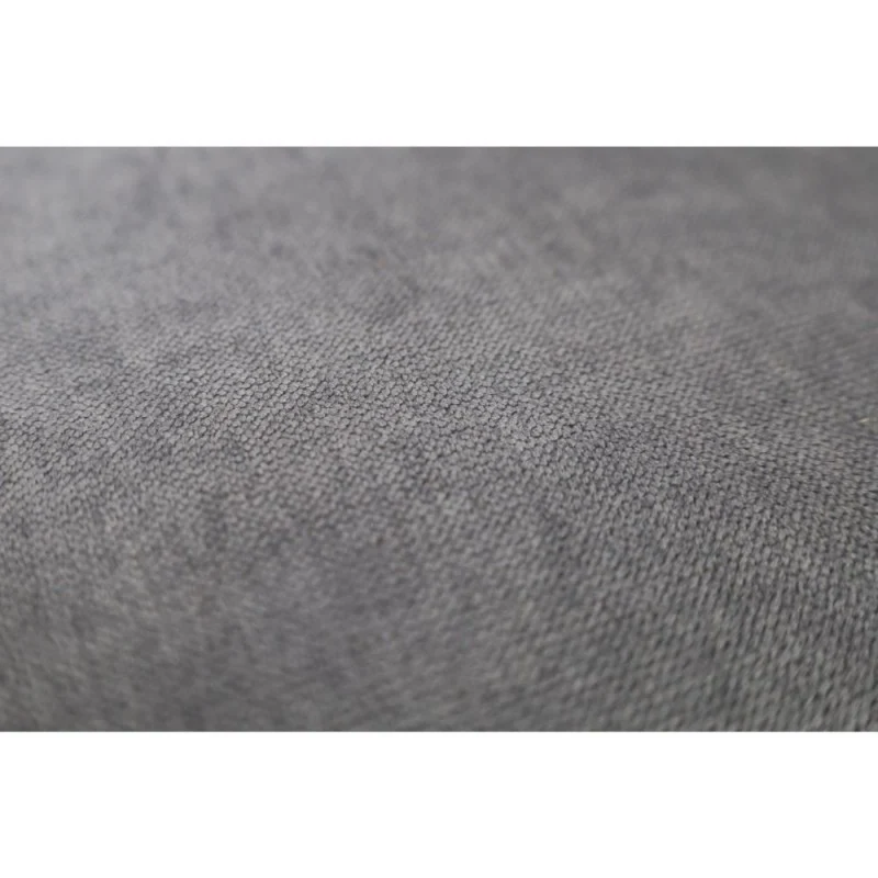 Divano con penisola contenitore reversibile colore grigio cenere - Olymp