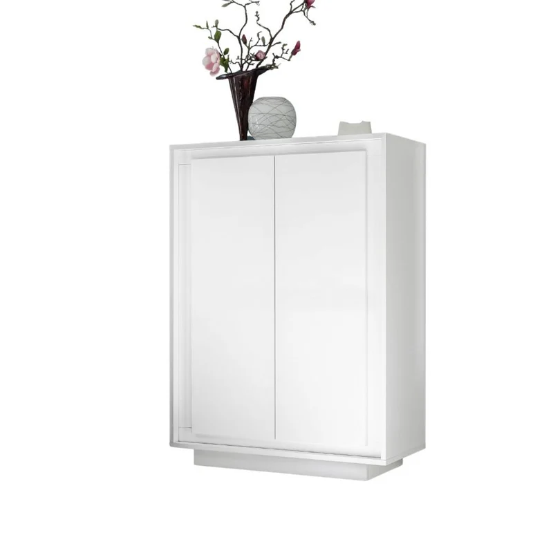 Mobile contenitore 106x146h cm con 2 ante colore bianco opaco - Tiki