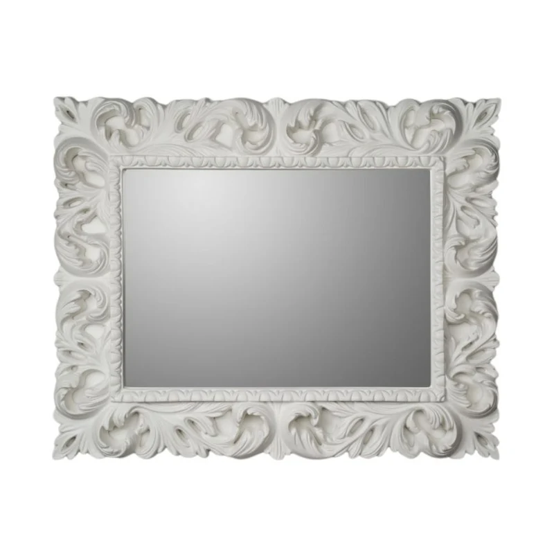 Specchiera bianco lucido 101x82h Madrid