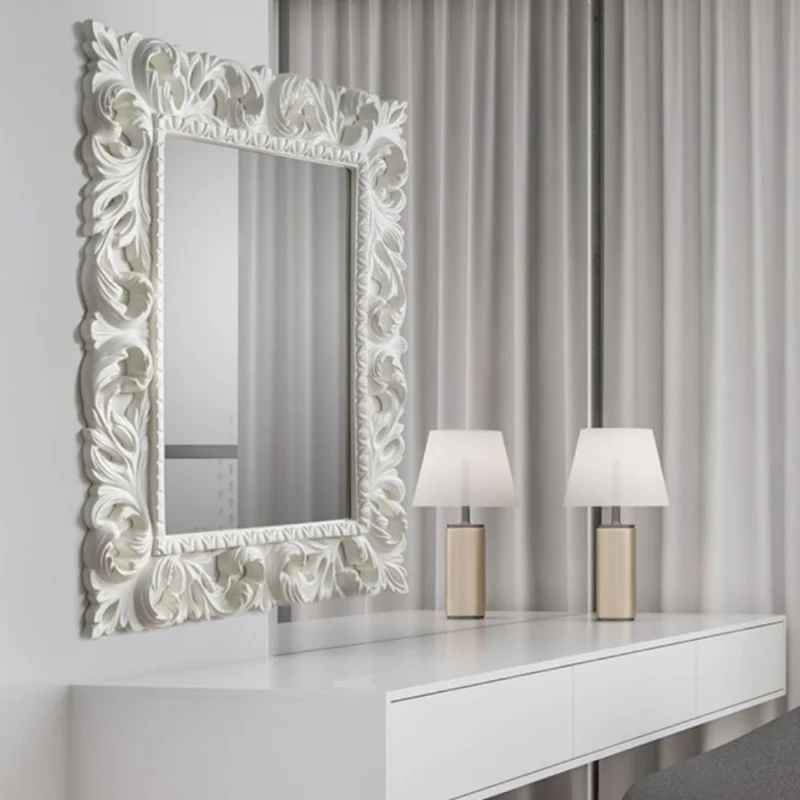 Specchiera bianco lucido 101x82h Madrid