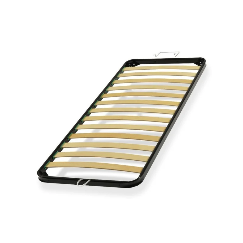 Rete a doghe singola 80x190 cm con telaio in acciaio per letto contenitore