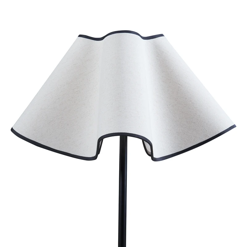 Lampadaire hauteur 153 cm noir / blanc 03_0011359