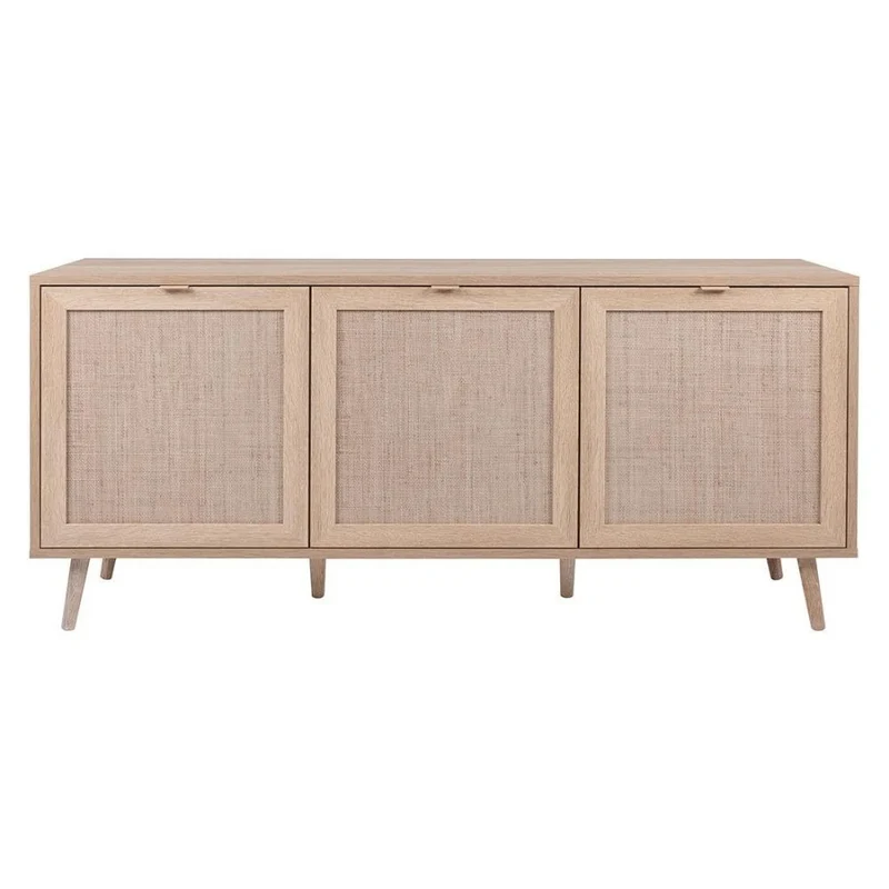 Madia 150 cm con tre ante colore effetto vimini - Bali 51ANEW
