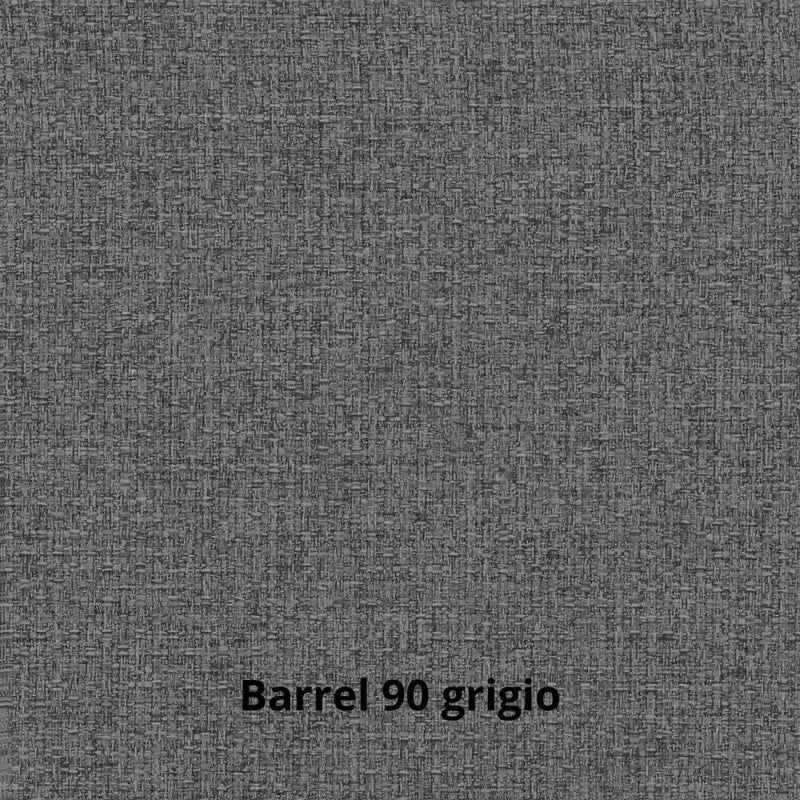 Divano angolare con penisola reversibile e letto estraibile colore grigio - Kendall