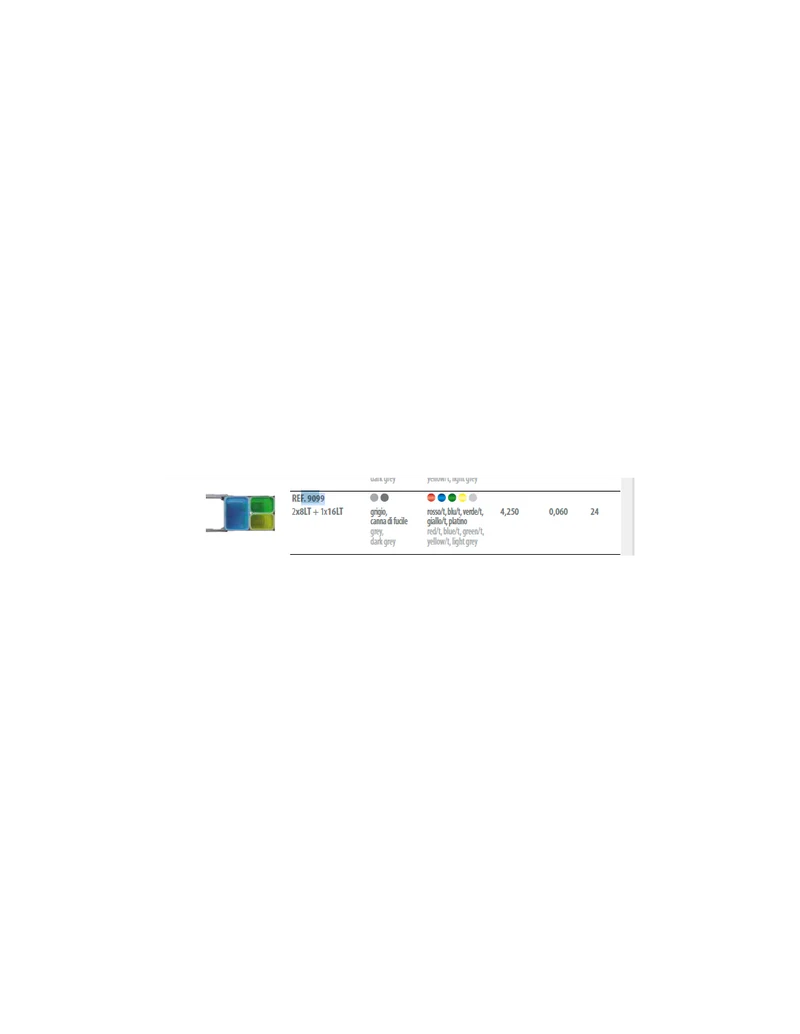 Pattumiera estraibile con 3 contenitori differenti colori vari - Ekko