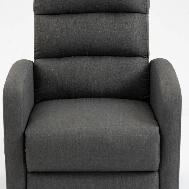 Poltrona alza persona con 1 motore e rivestimento in tessuto color grigio - Lorena