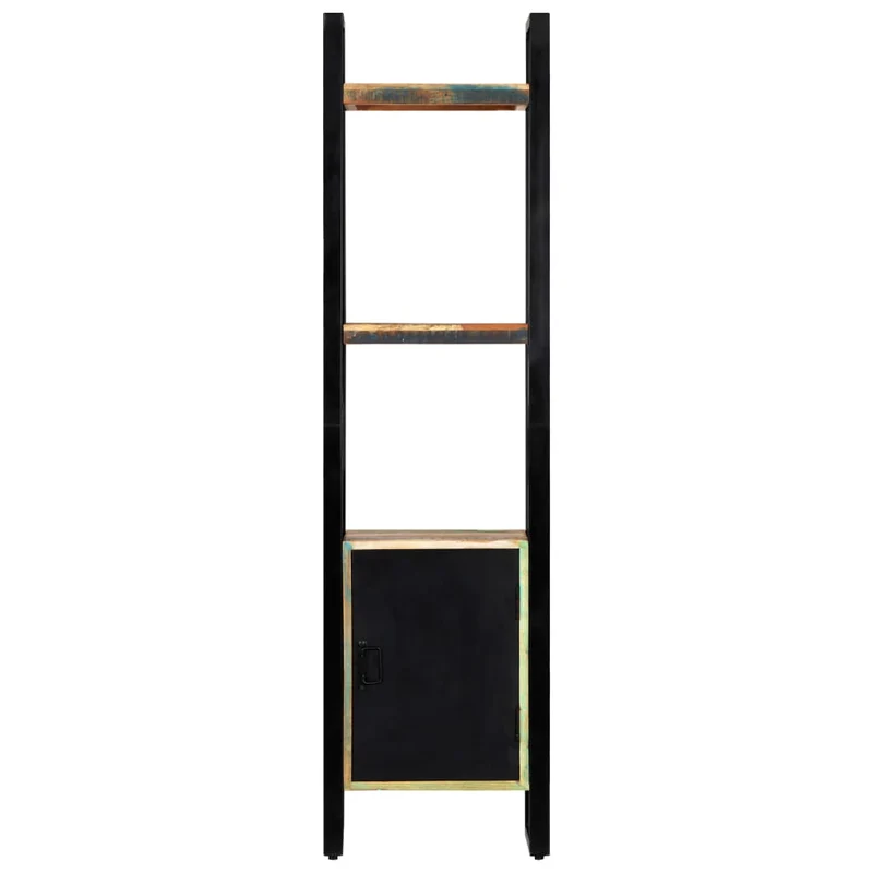Étagère armoire meuble design bibliothèque 171 cm bois de récupération solide 2702076/2