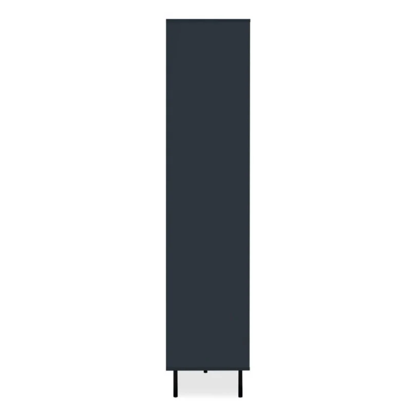 Vetrina con 2 ante a vetro e cassetto colore blue navy 183x100cm - Caracas