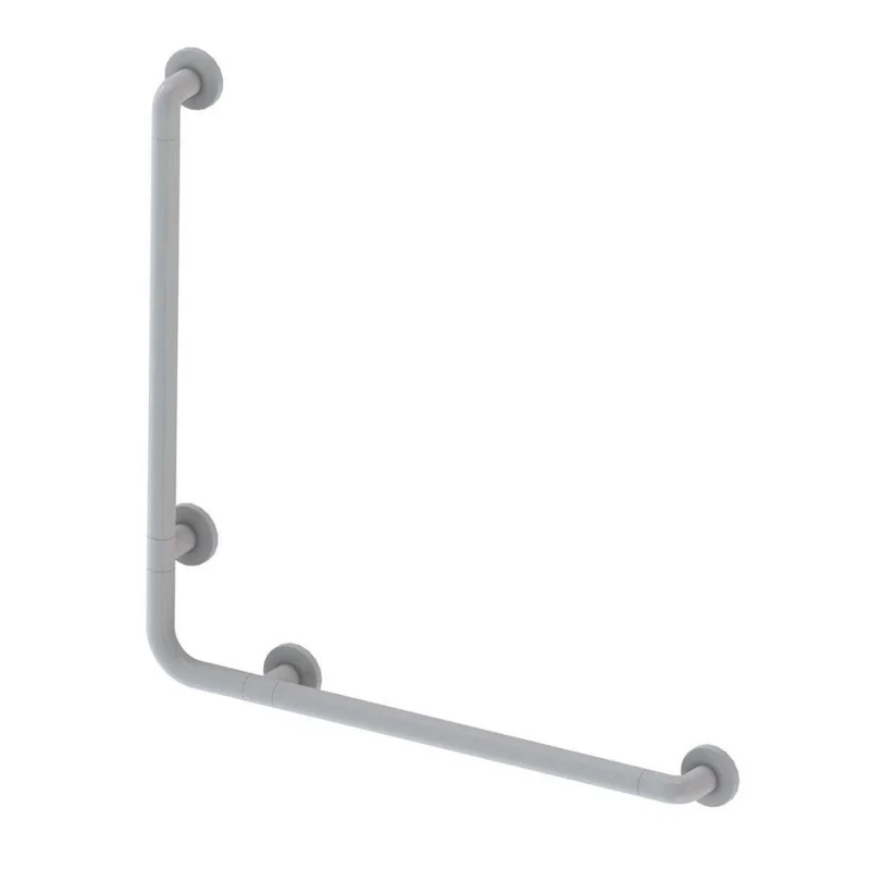 Corrimano angolare di sicurezza per bagno 78x78 KV1501 bianco