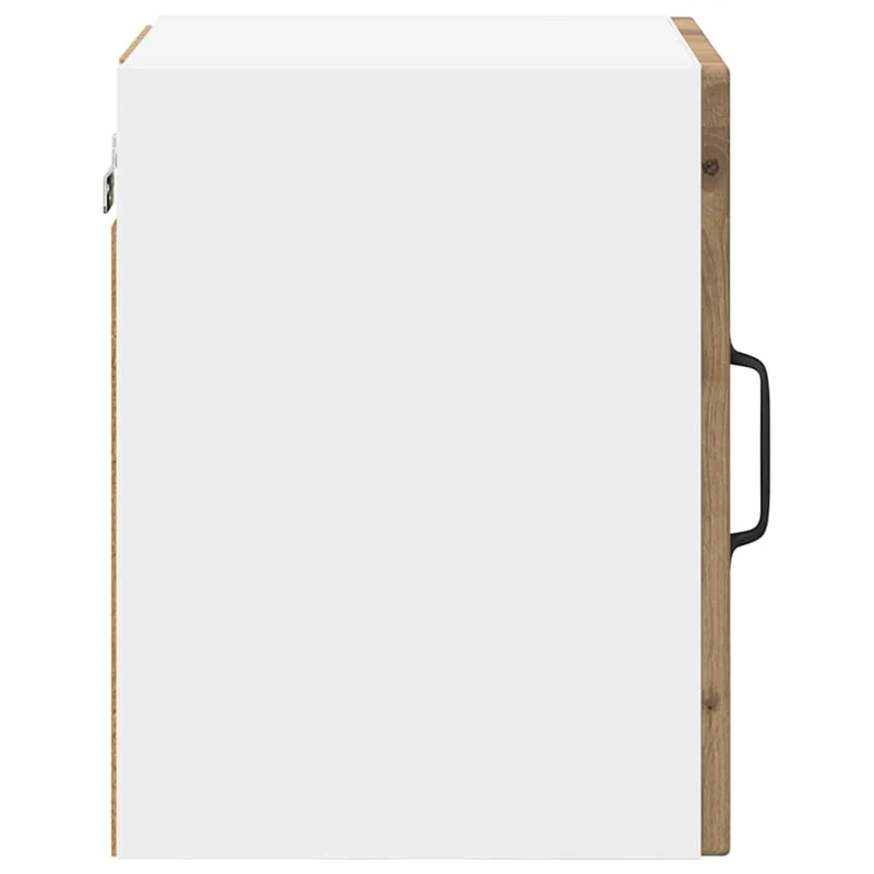 Armoire de cuisine murale moderne avec étagère 30 x 31 x 40 cm rangement pratique style élégant en bois d'ingénierie chêne artisanal 02_0054219